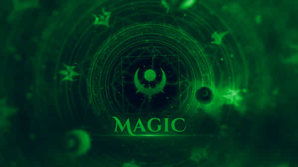 Dark Magic Logo Opener - VideoHive 58503992