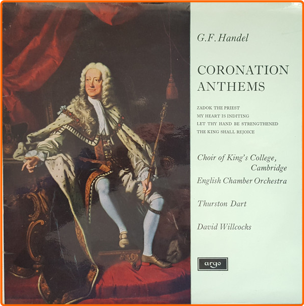 Handel Coronation Anthems Choir Of King's College, English Chamber Orchestra, David Willcocks Vinyl D0r21oAr_o