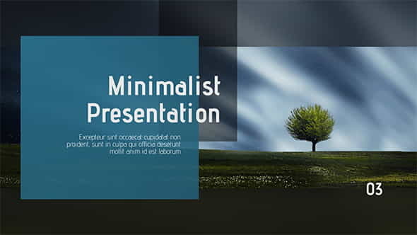 MinimalistClean Presentation - VideoHive 21477462