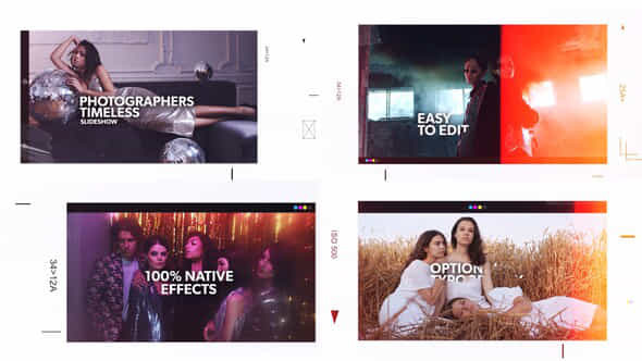 Photographers Slideshow Fashion Photography Opener For Premiere Pro - VideoHive 55395299