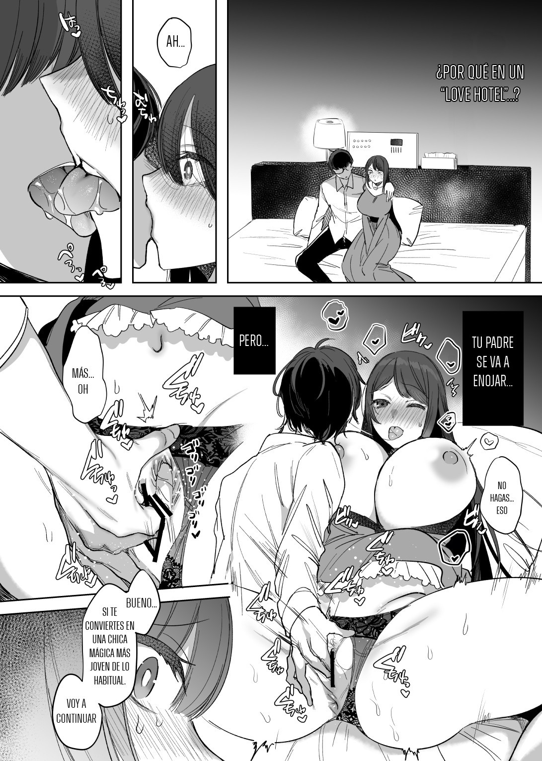 [Amamiya Mizuki] Mahou Shoujo Okaa-san Shichihenge [Spanish] [Satoru]