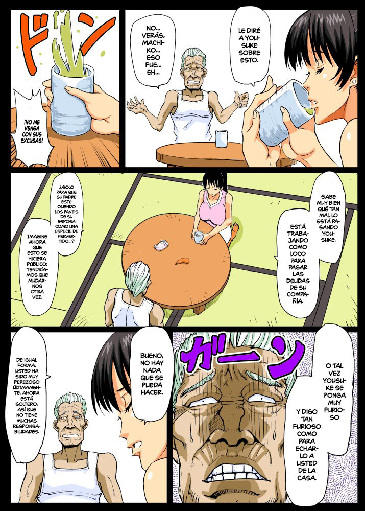 [Lunaterk] Giri Mara ni Hatsujou Suru Yome ¦ La Esposa que Copuló con el Pene del Suegro [Spanish] [K.A. Works]