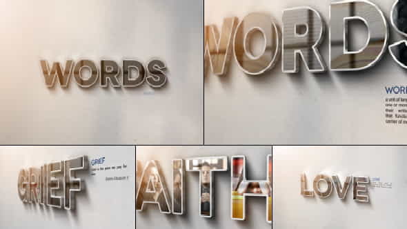Words - VideoHive 4244177
