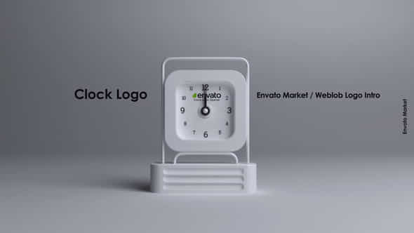 Clock Logo - VideoHive 45272280