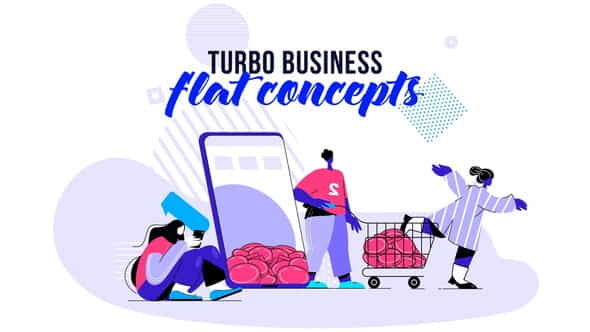 Turbo Business - Flat Concept - VideoHive 26140416