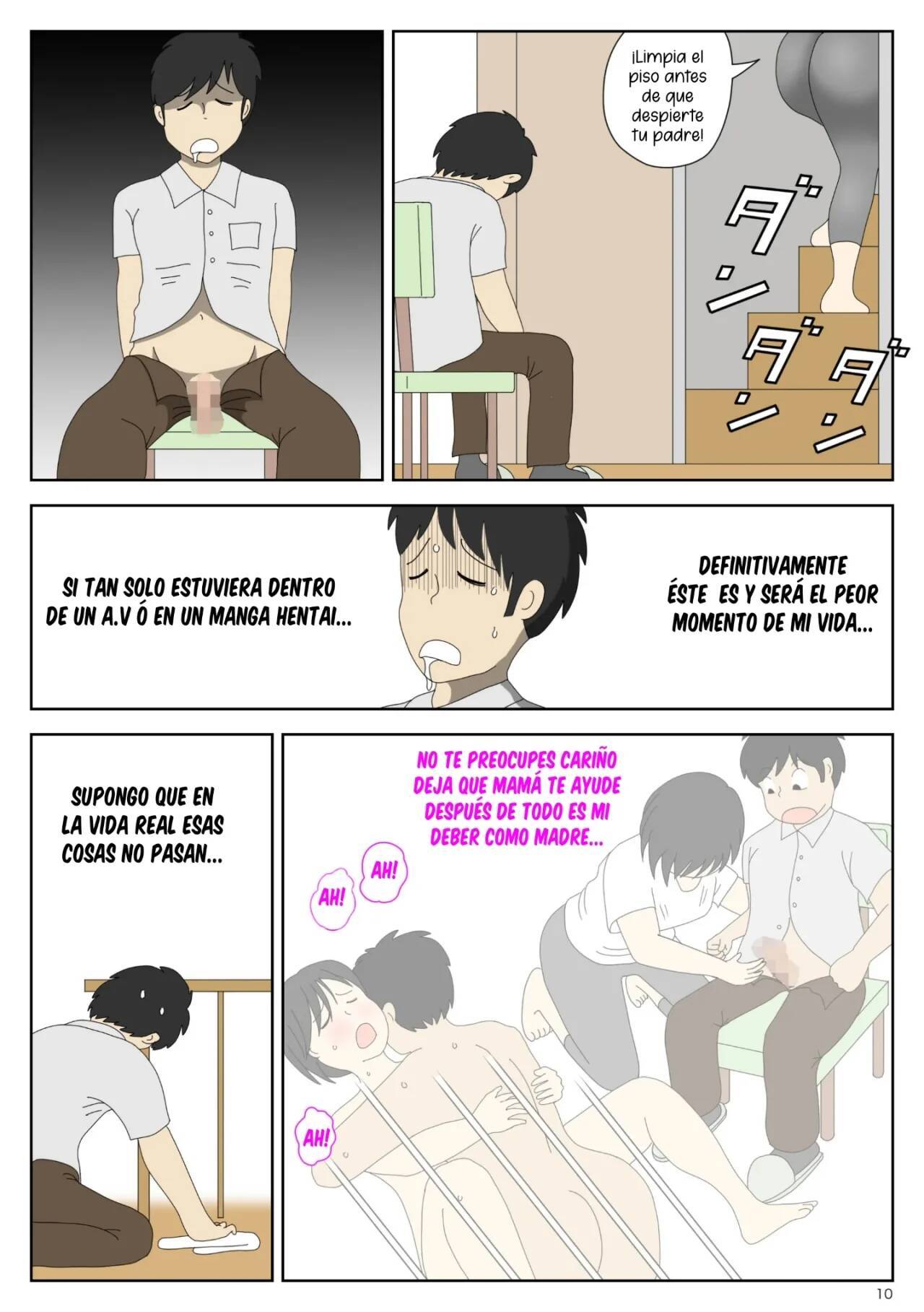 [Mizuarai no kai] Onaneta Kaa-san 2  Mamá es mi material para masturbación 2 [Spanish] [Chompita]