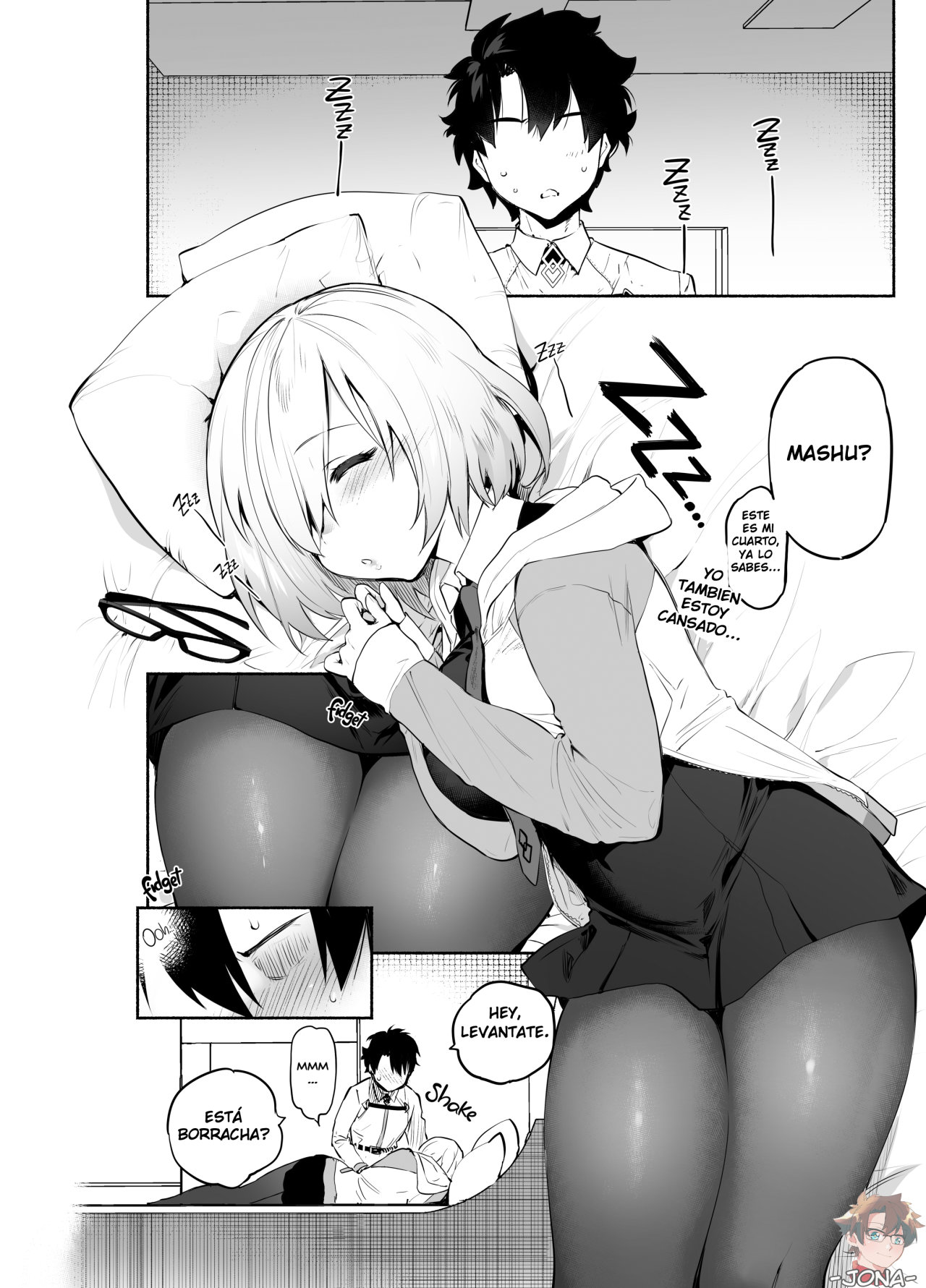 Hazme cosas desagradables mientras duermo (Fate Grand Order) - Yuzuha - 1