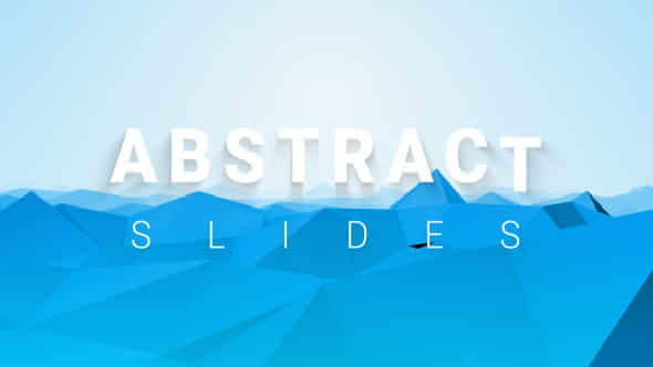Abstract Slides Presentation - VideoHive 10614311