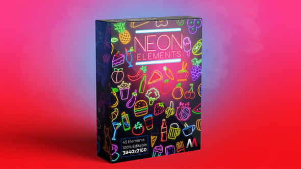 Neon Elements - VideoHive 38949402