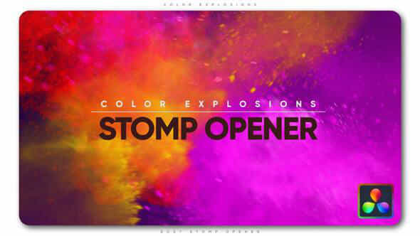 Color Explosions Stomp - VideoHive 37397939