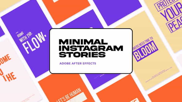 Minimal Instagram Stories - VideoHive 35960969