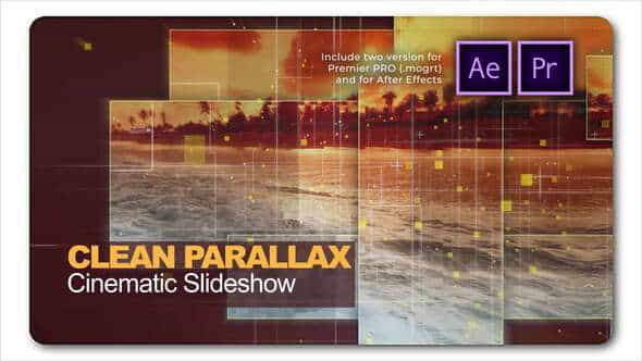 Clean Parallax Cinematic Slideshow - VideoHive 27594834