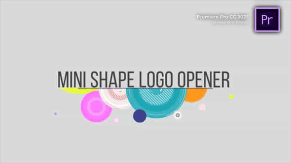 Shape Logo Minimal - VideoHive 32440858