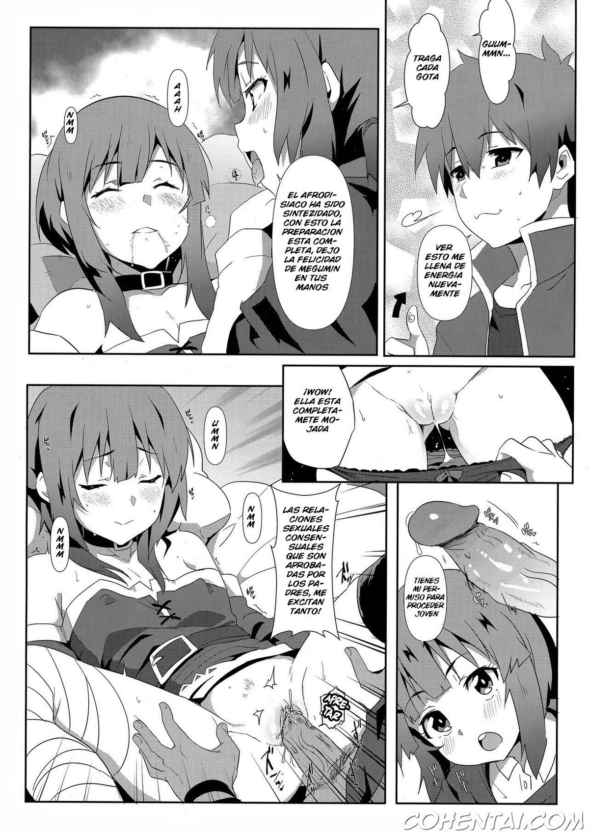 Megumin ni Kareina Shasei o! 6 (Kono Subarashii Sekai ni Syukufuku o!) xxx comics manga porno doujin hentai español sexo 