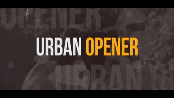 Dynamic Urban Opener - VideoHive 21460928