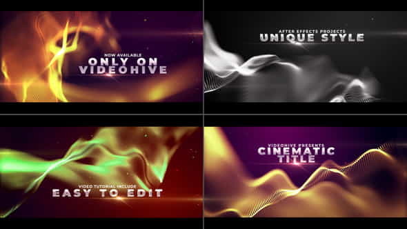 Abstract Particle - Form Cinematic - VideoHive 29100896