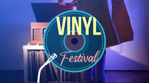 Electric Vinyl Records Presentation - VideoHive 37726338