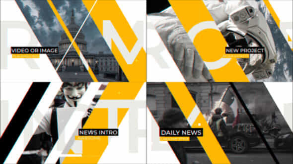 Breaking News Intro - VideoHive 32232541