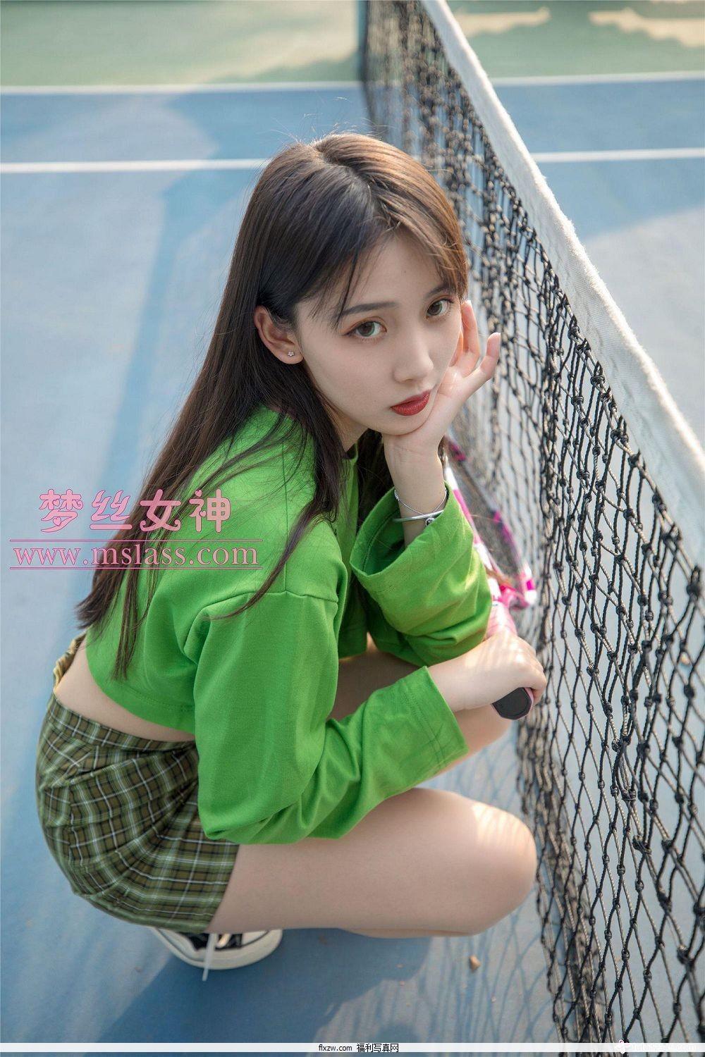 梦丝女神MSLASS - 香萱 网球少女(13)
