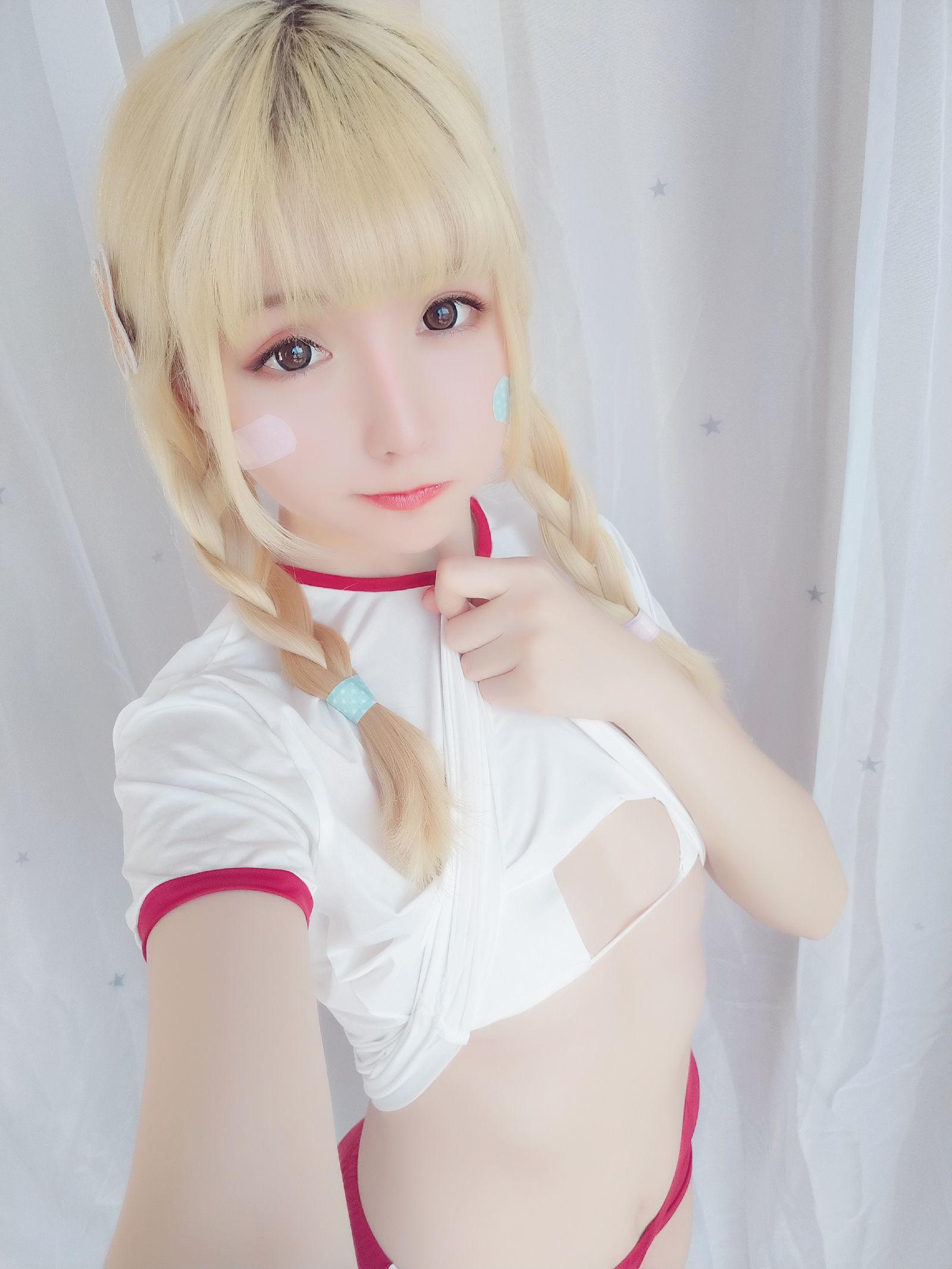 星之迟迟 《弱气学园包》 [福利COSPLAY] 写真集(56)