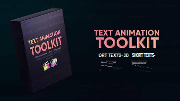 Text Animation Toolkit - VideoHive 36521830