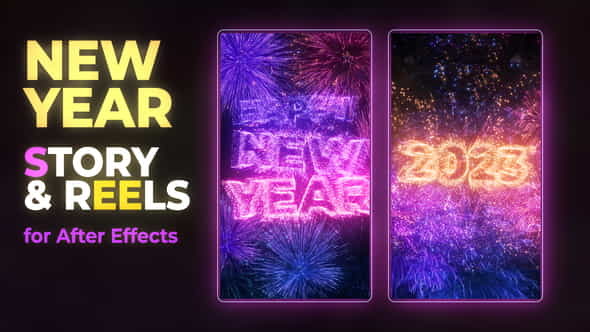 New Year Story - VideoHive 42443705