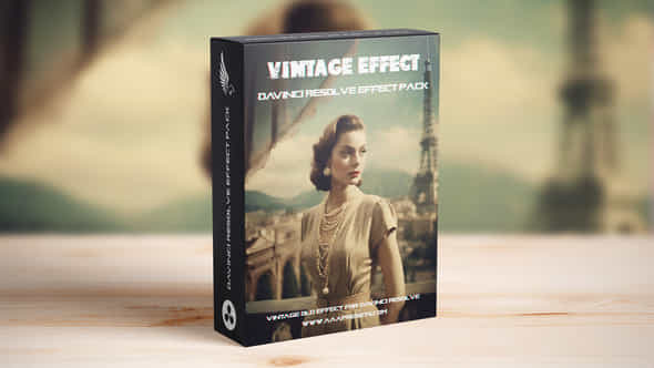 Vintage Retro Film Grain Dust 8Mm Effect For Davinci Resolve - VideoHive 49499775
