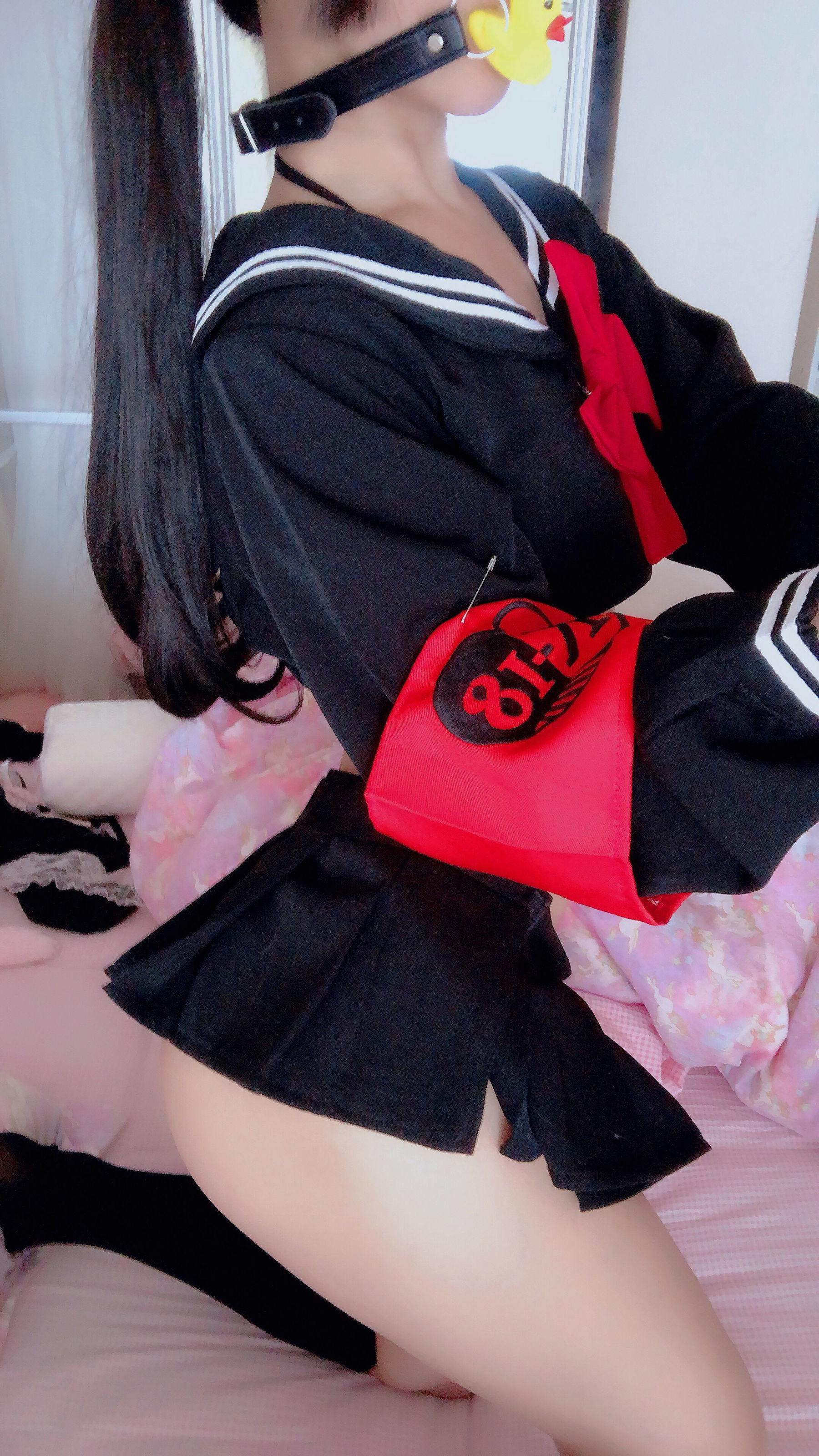 [网红COSER] 桜井宁宁 – 半乳制服 写真集(10)