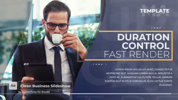 Clean Business Slideshow - VideoHive 24667005