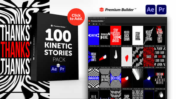 Kinetic Stories Pack - VideoHive 51008225