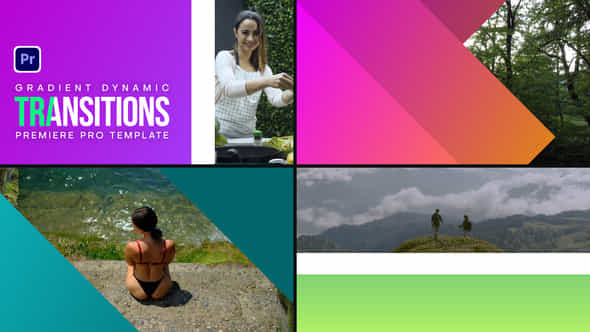 Gradient Dynamic Transitions - VideoHive 47936772