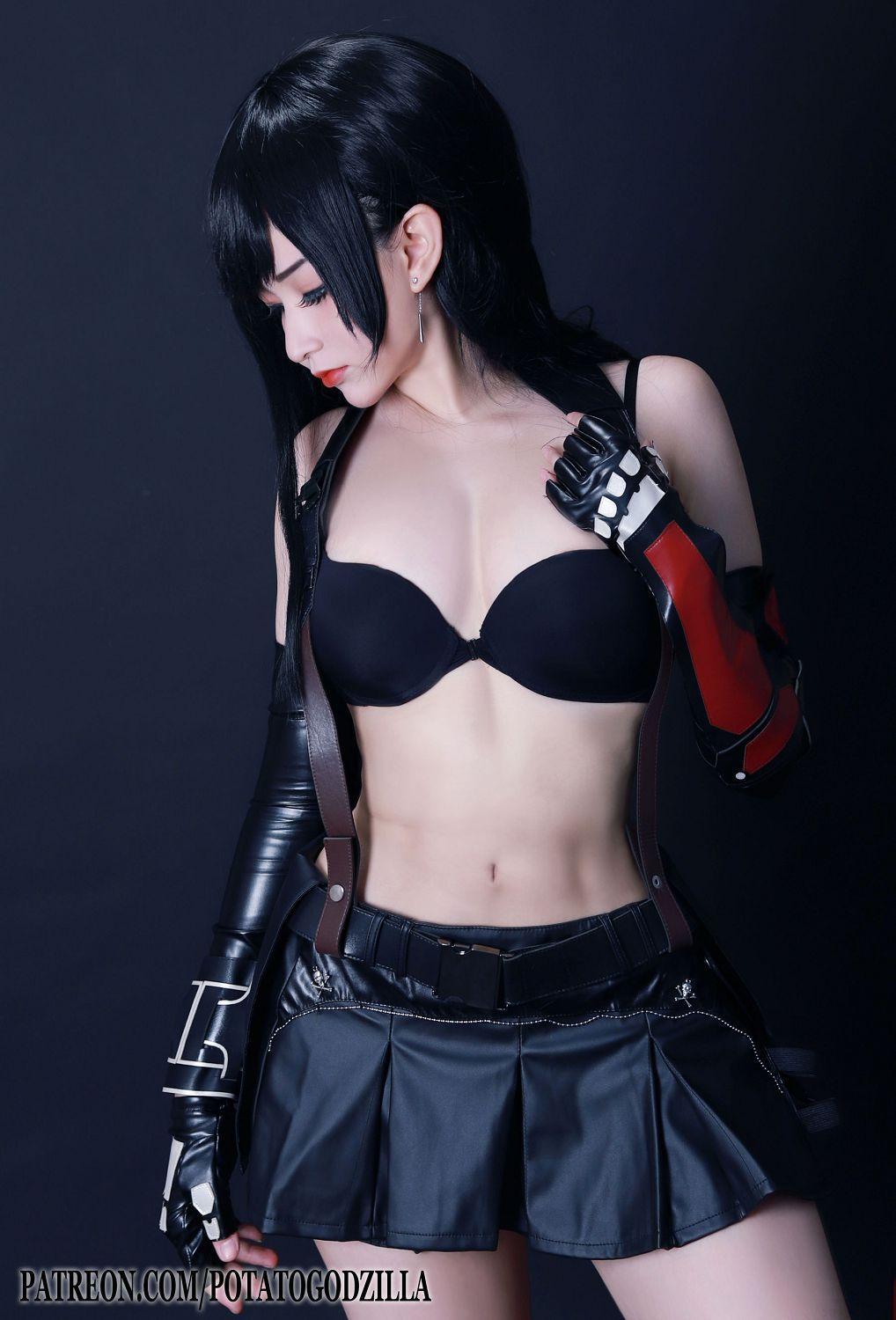 [福利女神cosplay] Potato Godzilla - Tifa(25)