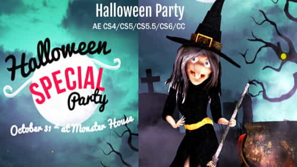 Halloween PartyWish - VideoHive 12982685