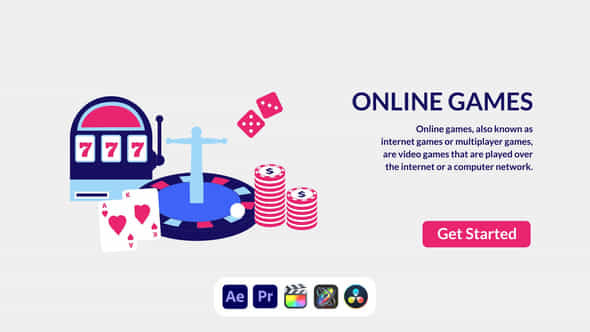 Online Games Design Concept - VideoHive 50691338