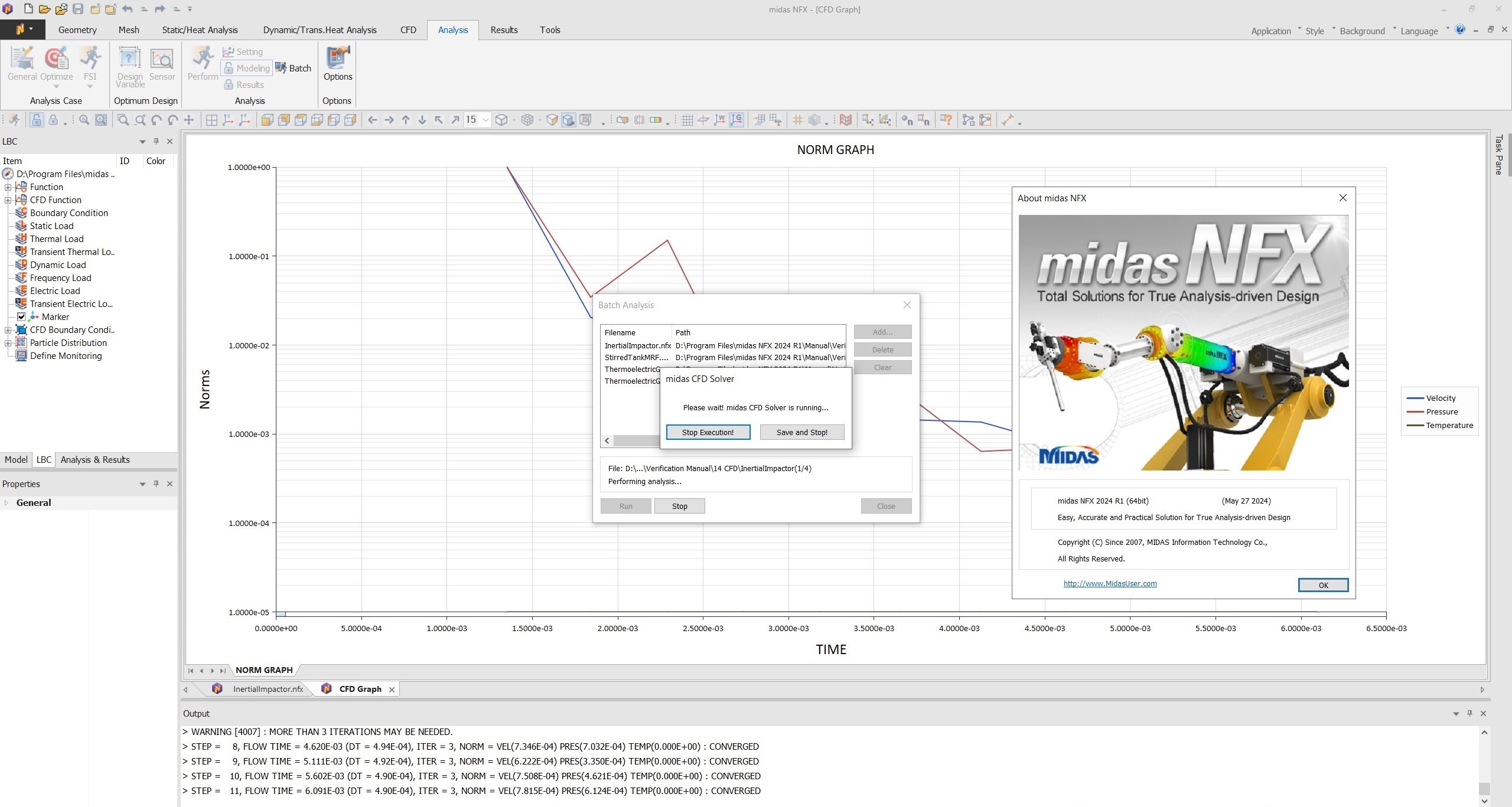 Working with midas NFX 2024 R1 full cracked