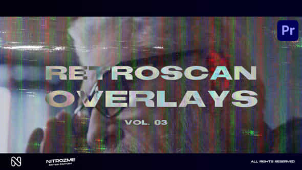 Retroscan Overlays Vol 03 For Premiere Pro - VideoHive 50653705