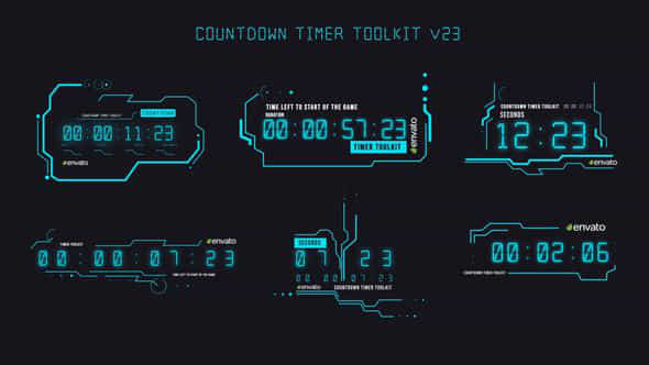 Countdown Timer Toolkit - VideoHive 45436832