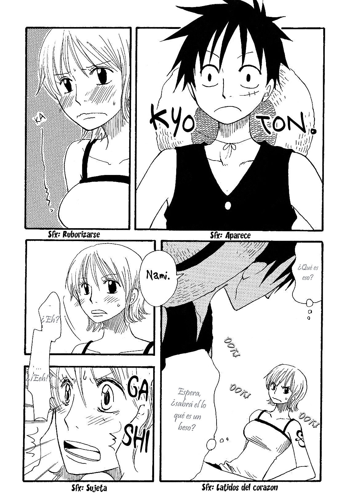 Luffy y Nami romance - 3