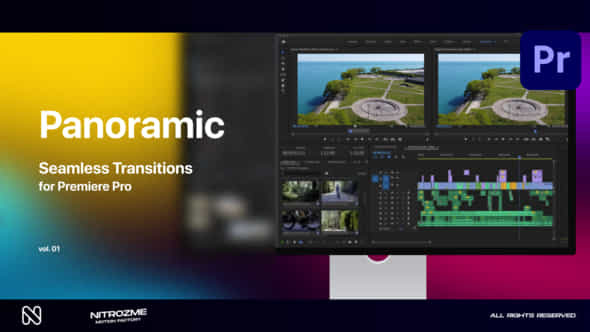 Panoramic Seamless Transitions Vol 01 For Premiere Pro - VideoHive 48688726