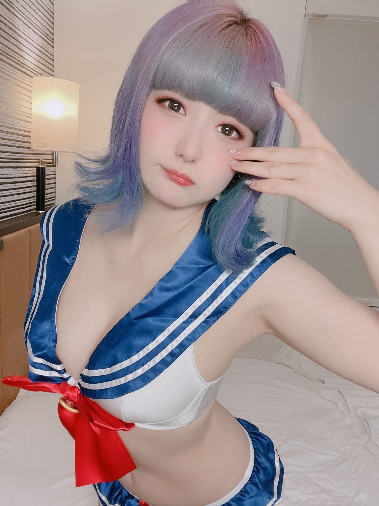 Akasaki Karin - Sailor Moon swimsuit