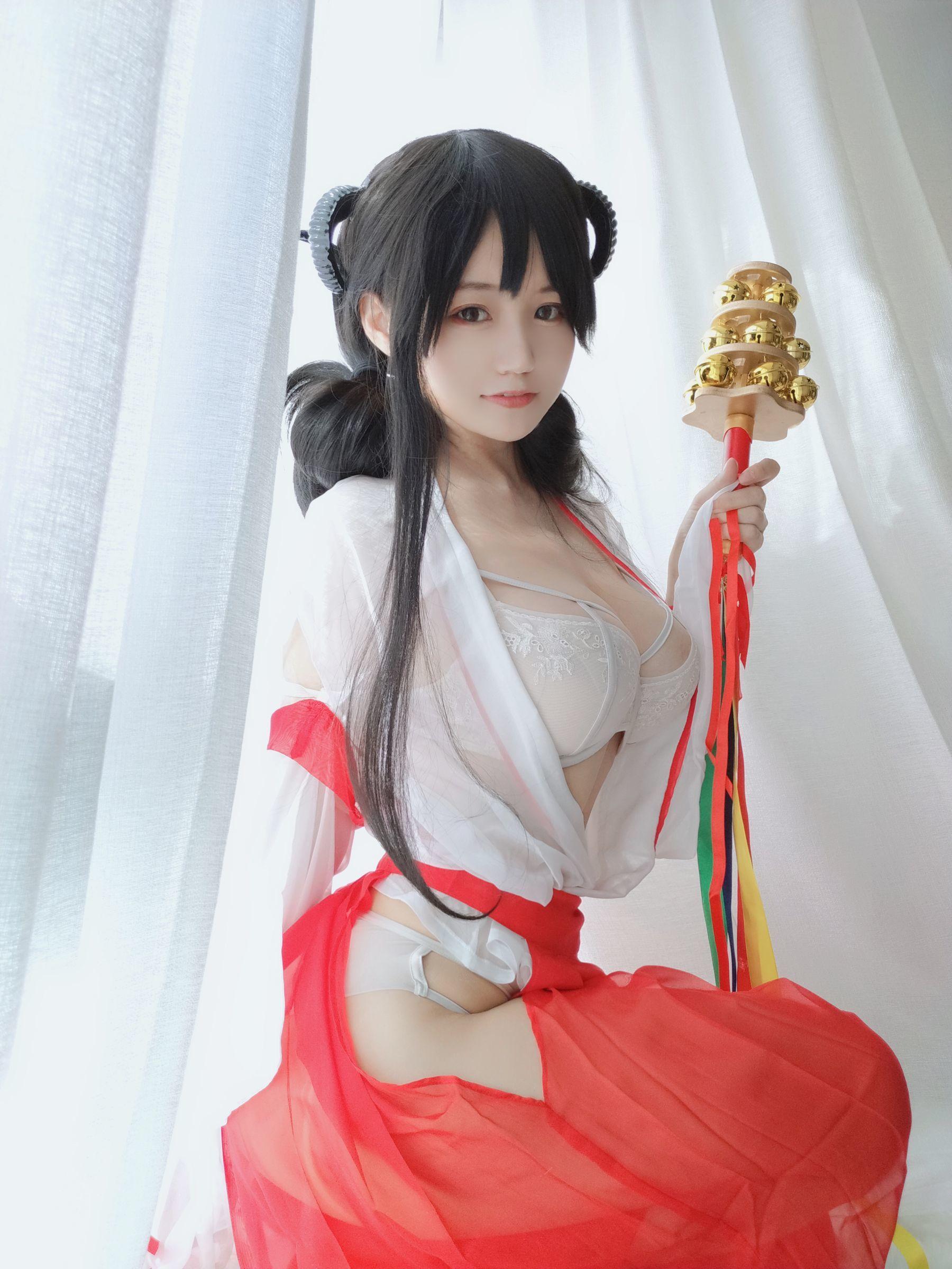 [网红COSER] 动漫博主小仓千代w – 巫女 写真集(28)