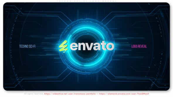 Techno Scifi Logo Reveal - VideoHive 57942378