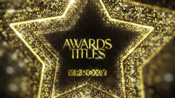 Awards Titles - VideoHive 51943540