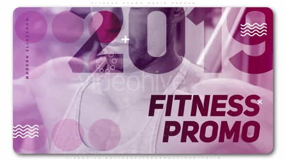 Fitness Promo Media Opener - VideoHive 24225009