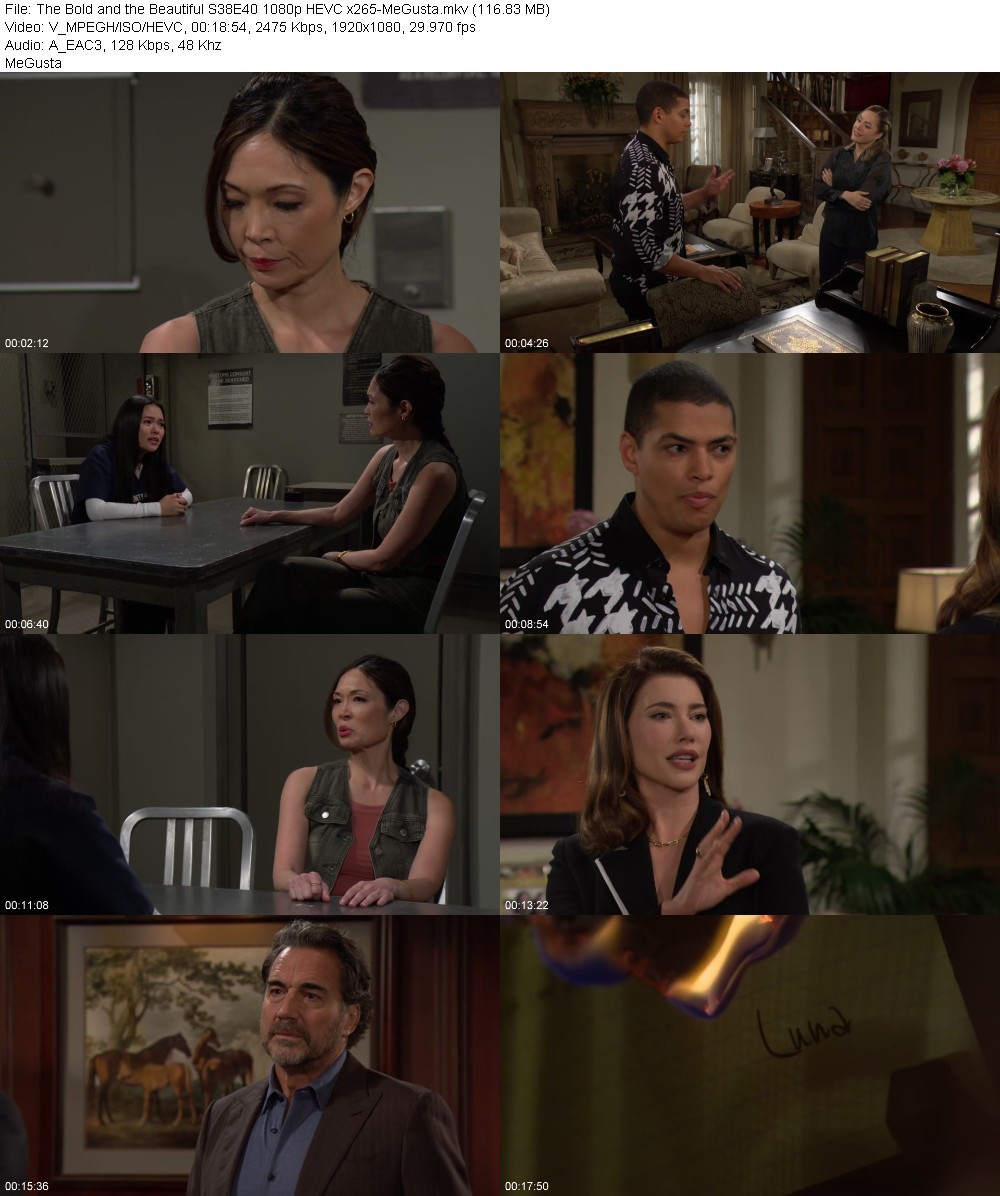 The Bold and the Beautiful S38E40 1080p HEVC x265-MeGusta