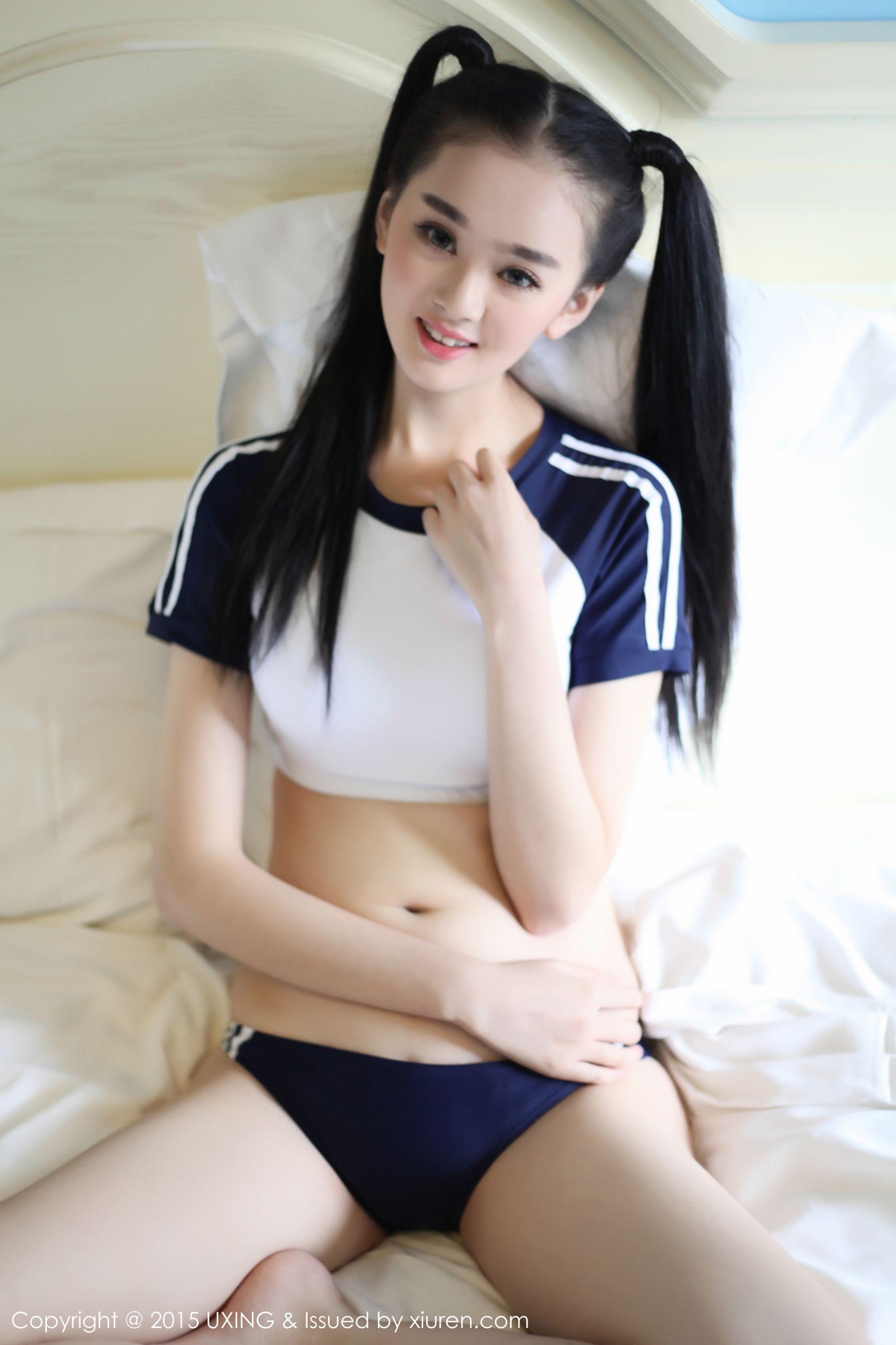 温馨baby – 极品美少女校服系列 [UXING优星馆] Vol.027 写真集(41)