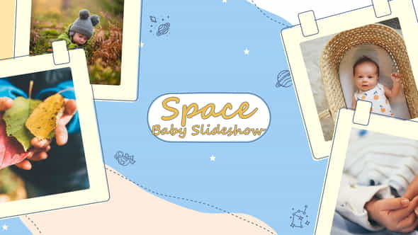 Space Baby Slideshow - VideoHive 40116343