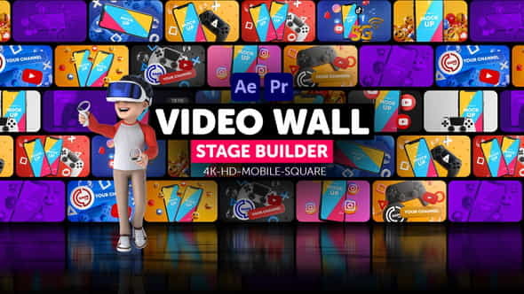 Video Wall Stage Builder - VideoHive 34153157