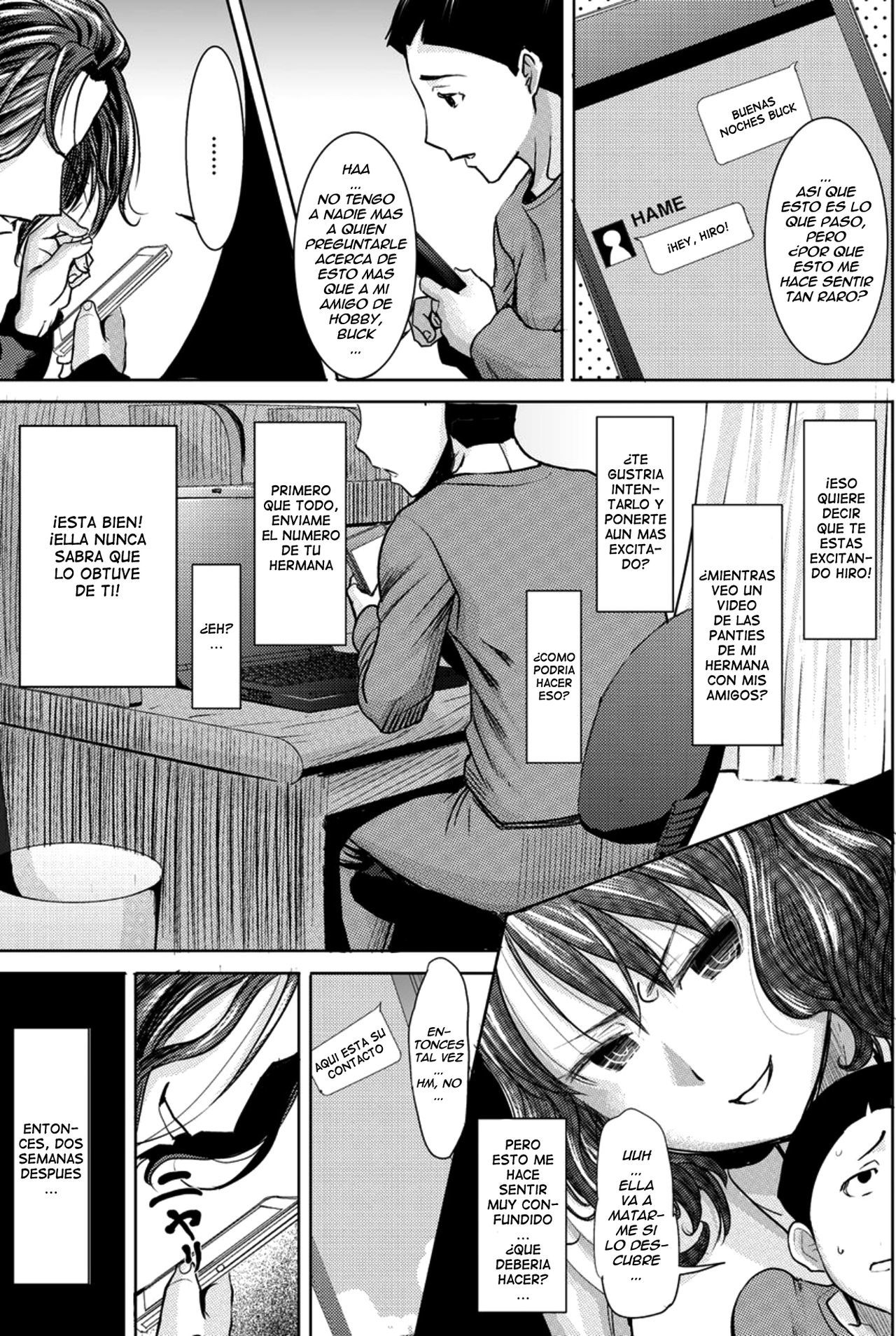 [Tanaka Aji] Boku no Kazoku o Sarashimasu Ch. 1 [Spanish] [Ero-Ecchi Scanlation]