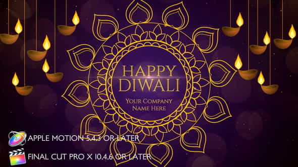 Diwali Wishes - Apple Motion - VideoHive 28385198
